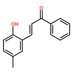 2-Propen-1-one, 3-(2-hydroxy-5-methylphenyl)-1-phenyl-, (2E)-