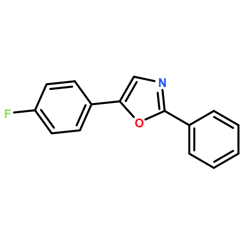 Oxazole, 5-(4-fluorophenyl)-2-phenyl-