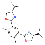 Oxazole, 2,2'-(4,6-dimethyl-1,3-phenylene)bis[4,5-dihydro-4-(1-methylethyl)-, (4S,4'S)-