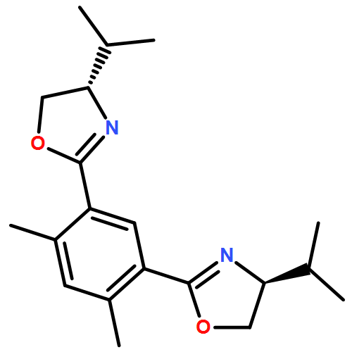 Oxazole, 2,2'-(4,6-dimethyl-1,3-phenylene)bis[4,5-dihydro-4-(1-methylethyl)-, (4S,4'S)-