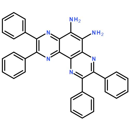 Pyrazino[2,3-f]quinoxaline-5,6-diamine, 2,3,8,9-tetraphenyl-