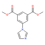 1,3-Benzenedicarboxylic acid, 5-(1H-imidazol-1-yl)-, 1,3-dimethyl ester