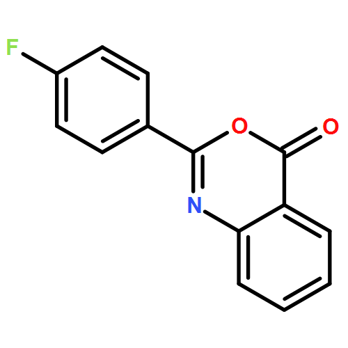4H-3,1-Benzoxazin-4-one, 2-(4-fluorophenyl)-