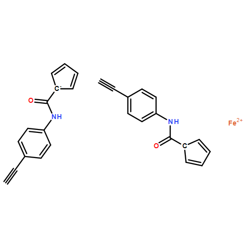 Ferrocene, 1,1'-bis[[(4-ethynylphenyl)amino]carbonyl]- 