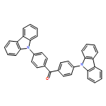 Methanone, bis[4-(9H-carbazol-9-yl)phenyl]-