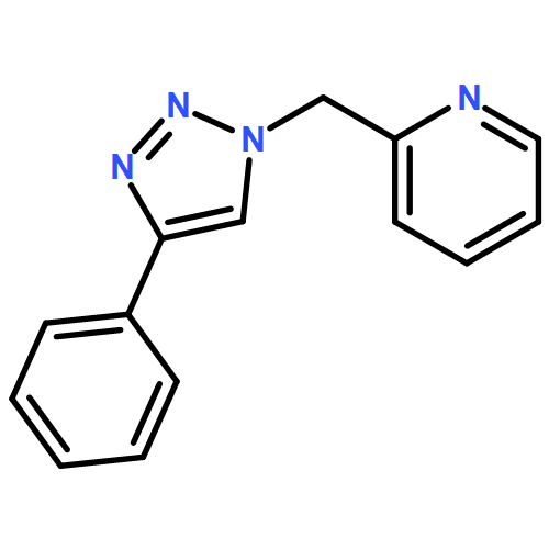 Pyridine, 2-[(4-phenyl-1H-1,2,3-triazol-1-yl)methyl]-