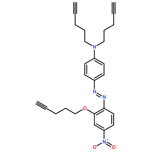 Benzenamine, 4-[2-[4-nitro-2-(4-pentyn-1-yloxy)phenyl]diazenyl]-N,N-di-4-pentyn-1-yl-