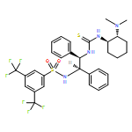 N-((1R,2R)-2-(3-((1R,2R)-2-(Dimethylamino)cyclohexyl)thioureido)-1,2-diphenylethyl)-3,5-bis(trifluoromethyl)benzenesulfonamide