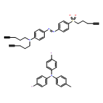 Benzenamine, N,N-bis(4-iodophenyl)-4-methyl-, polymer with N,N-di-4-pentyn-1-yl-4-[2-[4-(4-pentyn-1-ylsulfonyl)phenyl]diazenyl]benzenamine