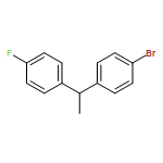 Benzene, 1-bromo-4-[1-(4-fluorophenyl)ethyl]-