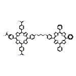 Benzenecarboximidamide, 4,4',4''-[20-[4-[3-[4-(10,15,20-triphenyl-21H,23H-porphin-5-yl)phenoxy]propoxy]phenyl]-21H,23H-porphine-5,10,15-triyl]tris-