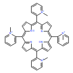 Pyridinium, 2,2',2'',2'''-(21H,23H-porphine-5,10,15,20-tetrayl)tetrakis[1-methyl-