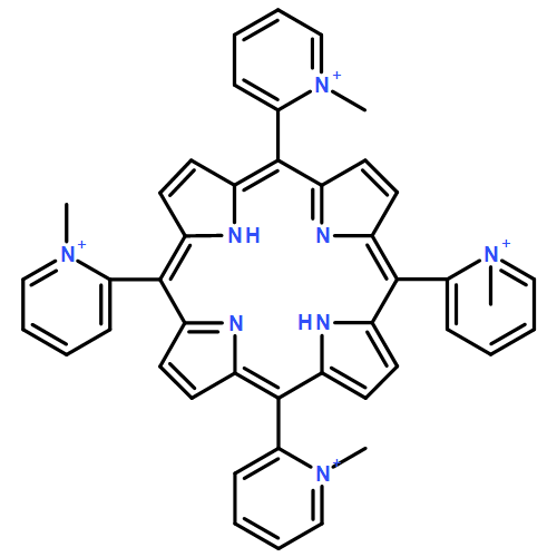 Pyridinium, 2,2',2'',2'''-(21H,23H-porphine-5,10,15,20-tetrayl)tetrakis[1-methyl-