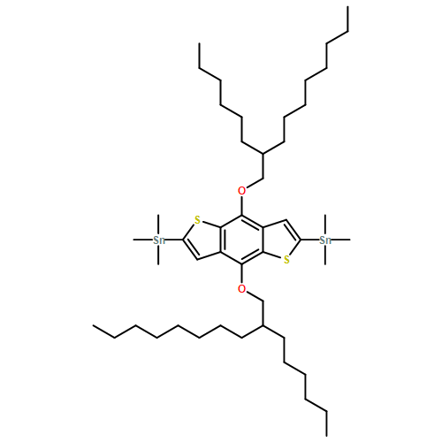 Stannane, 1,1'-[4,8-bis[(2-hexyldecyl)oxy]benzo[1,2-b:4,5-b']dithiophene-2,6-diyl]bis[1,1,1-trimethyl-