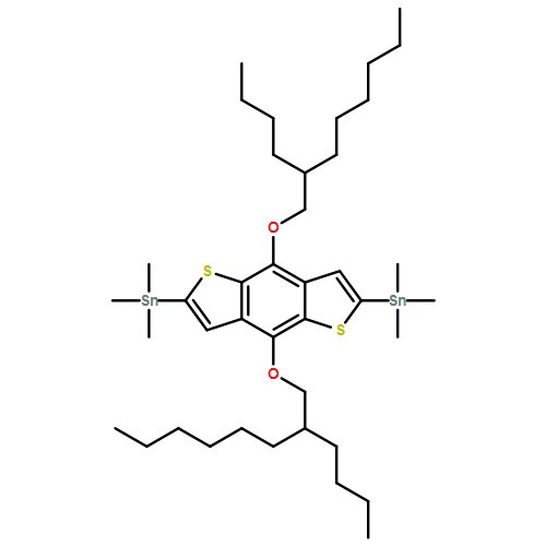 Stannane, 1,1'-[4,8-bis[(2-butyloctyl)oxy]benzo[1,2-b:4,5-b']dithiophene-2,6-diyl]bis[1,1,1-trimethyl- 
