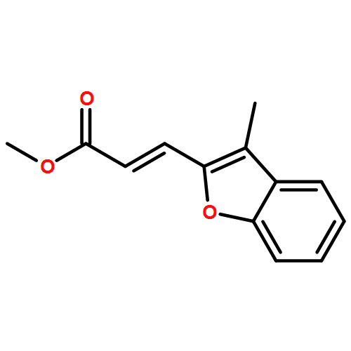 2-Propenoic acid, 3-(3-methyl-2-benzofuranyl)-, methyl ester, (2E)- 