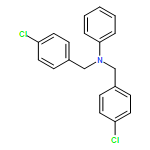 Benzenemethanamine, 4-chloro-N-[(4-chlorophenyl)methyl]-N-phenyl-