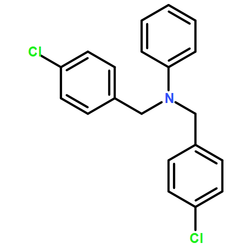Benzenemethanamine, 4-chloro-N-[(4-chlorophenyl)methyl]-N-phenyl-