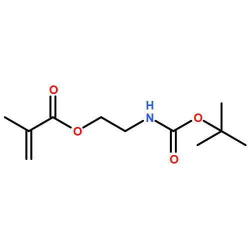 2-Propenoic acid, 2-methyl-, 2-[[(1,1-dimethylethoxy)carbonyl]amino]ethyl ester