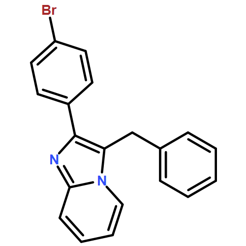 Imidazo[1,2-a]pyridine, 2-(4-bromophenyl)-3-(phenylmethyl)-