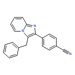 Benzonitrile, 4-[3-(phenylmethyl)imidazo[1,2-a]pyridin-2-yl]-