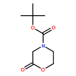 4-Morpholinecarboxylic acid, 2-oxo-, 1,1-dimethylethyl ester