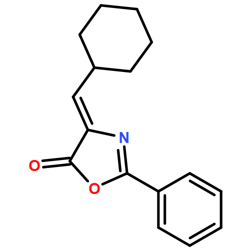 5(4H)-Oxazolone, 4-(cyclohexylmethylene)-2-phenyl-, (4Z)-
