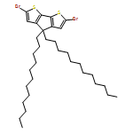 4H-Cyclopenta[2,1-b:3,4-b']dithiophene, 2,6-dibromo-4,4-didodecyl-