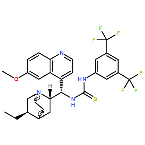 N-[3,5-Bis(trifluoromethyl)phenyl]-N′-[(8a,9S)-10,11-dihydro-6′-methoxy-9-cinchonanyl]thiourea