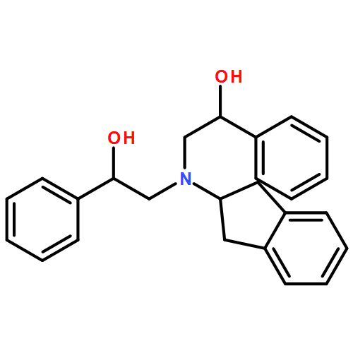 Benzenemethanol, α,α'-[[(2,3-dihydro-1H-inden-2-yl)imino]bis(methylene)]bis-