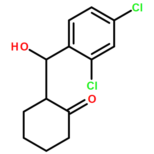 Cyclohexanone, 2-[(R)-(2,4-dichlorophenyl)hydroxymethyl]-, (2S)-rel-