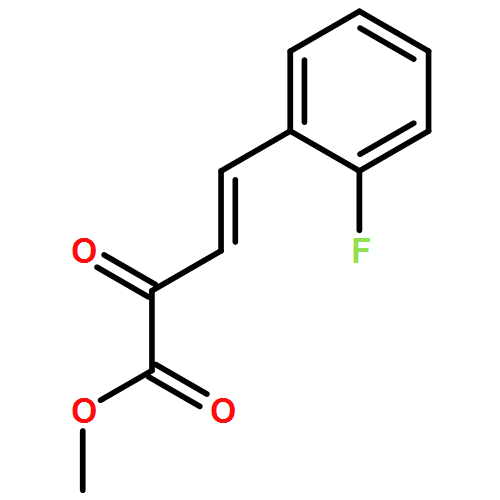 3-Butenoic acid, 4-(2-fluorophenyl)-2-oxo-, methyl ester, (3E)-