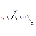 L-Alanine, L-alanyl-L-alanyl-L-threonyl-L-alanyl-L-alanyl-L-alanyl-L-arginyl-L-alanyl-