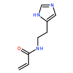 2-Propenamide, N-[2-(1H-imidazol-5-yl)ethyl]- 
