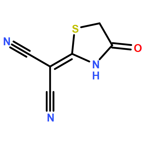 Propanedinitrile, 2-(4-oxo-2-thiazolidinylidene)-