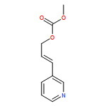 Carbonic acid, methyl (2E)-3-(3-pyridinyl)-2-propen-1-yl ester