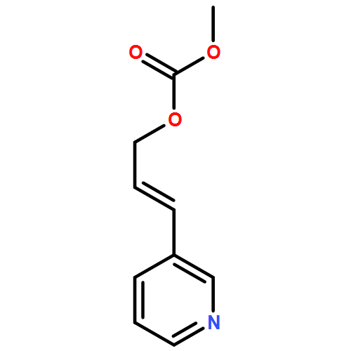 Carbonic acid, methyl (2E)-3-(3-pyridinyl)-2-propen-1-yl ester