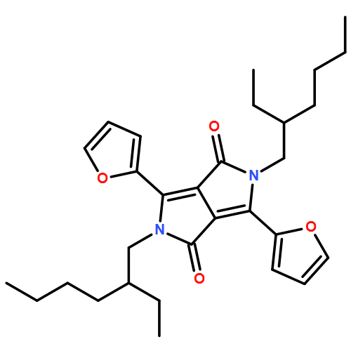 Pyrrolo[3,4-c]pyrrole-1,4-dione, 2,5-bis(2-ethylhexyl)-3,6-di-2-furanyl-2,5-dihydro-