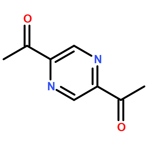 1,1'-(2,5-pyrazinediyl)bis-Ethanone