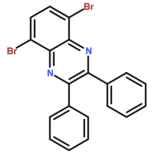 Quinoxaline, 5,8-dibromo-2,3-diphenyl-