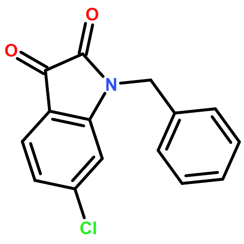 1H-Indole-2,3-dione, 6-chloro-1-(phenylmethyl)-