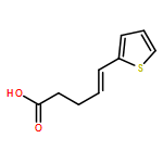 4-Pentenoic acid, 5-(2-thienyl)-, (4E)-