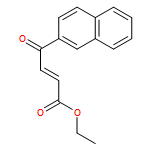 2-Butenoic acid, 4-(2-naphthalenyl)-4-oxo-, ethyl ester, (2E)-