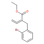 Benzenepropanoic acid, 2-bromo-α-ethenylidene-, ethyl ester