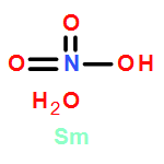 Nitric acid, samarium(3 ) salt, hydrate (8CI,9CI)