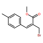 2-Propenoic acid, 2-(bromomethyl)-3-(4-methylphenyl)-, methyl ester, (2Z)-