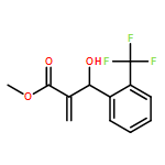 Benzenepropanoic acid, β-hydroxy-α-methylene-2-(trifluoromethyl)-, methyl ester