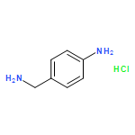Benzenemethanamine, 4-amino-, monohydrochloride
