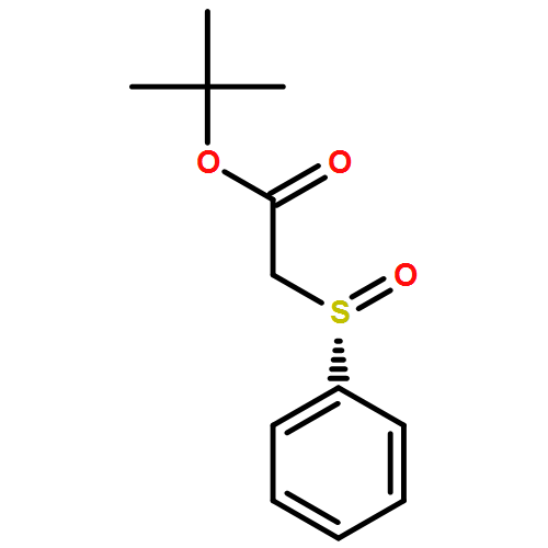 Acetic acid, (phenylsulfinyl)-, 1,1-dimethylethyl ester, (S)-