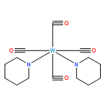 Tungsten, tetracarbonylbis(piperidine)-